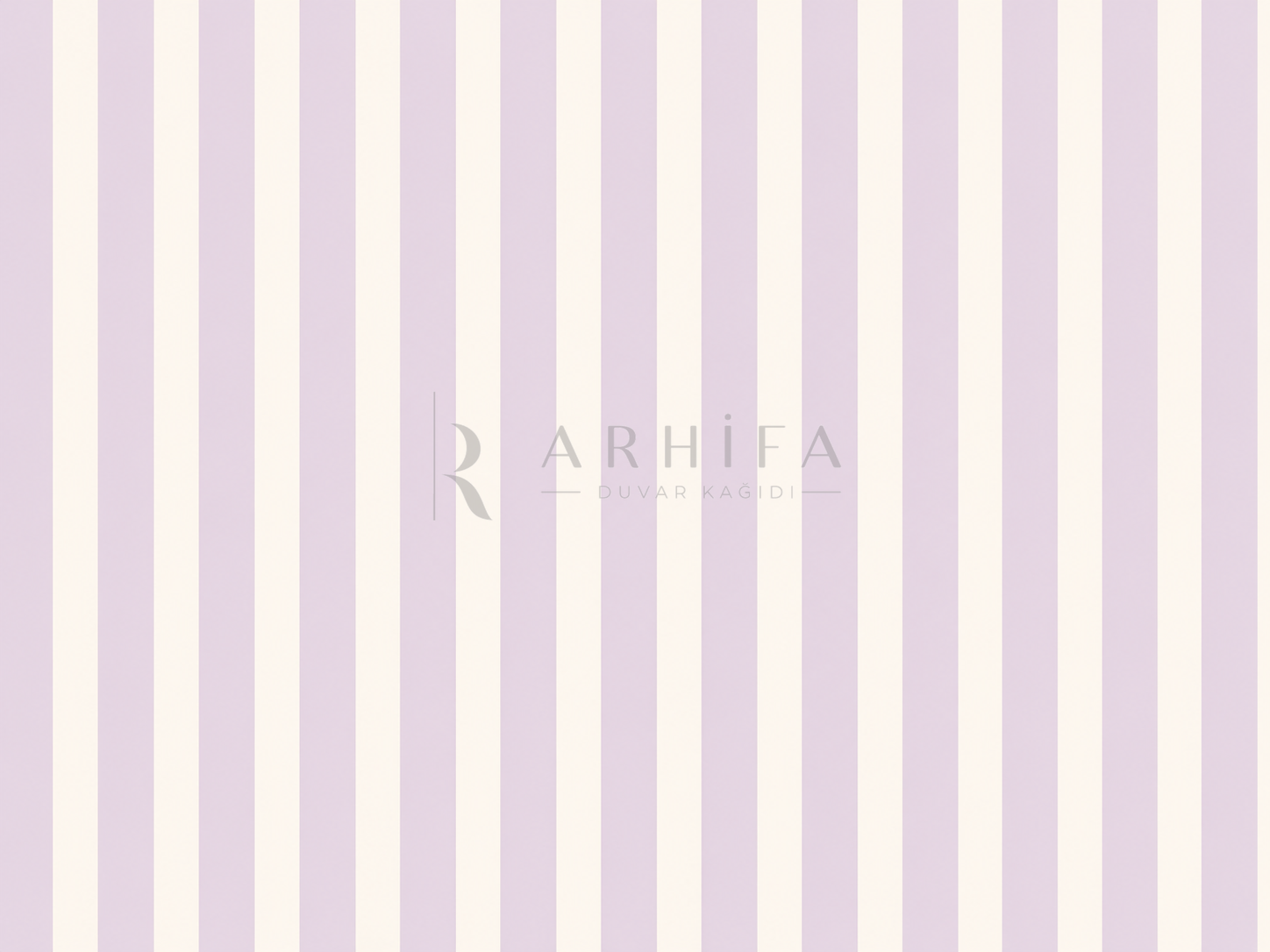 — Soft Lavender Stripes Duvar Kağıdı (KST-006) – görsel 2
