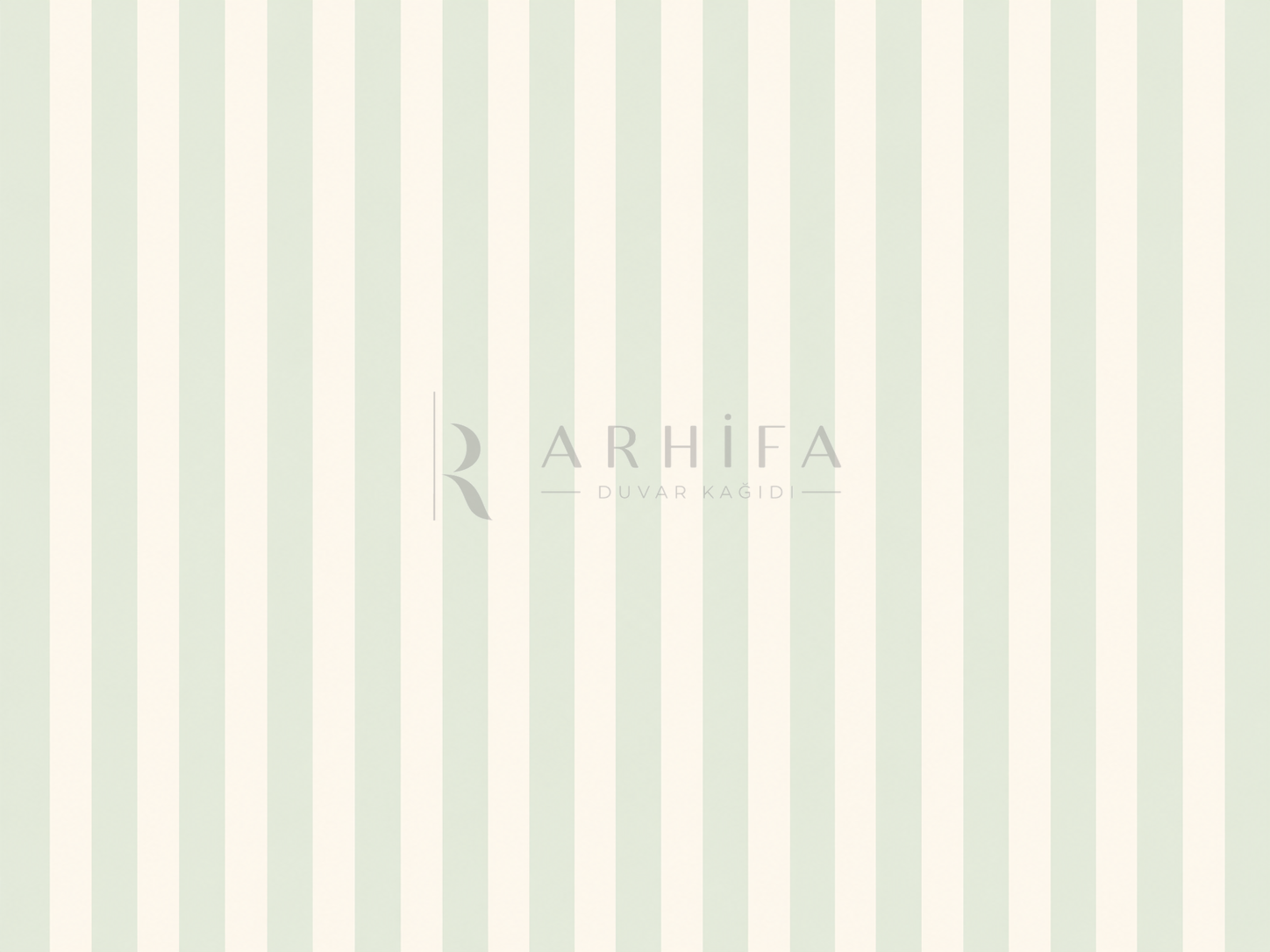 — Mint Cream Stripes Duvar Kağıdı (KST-009) – görsel 2