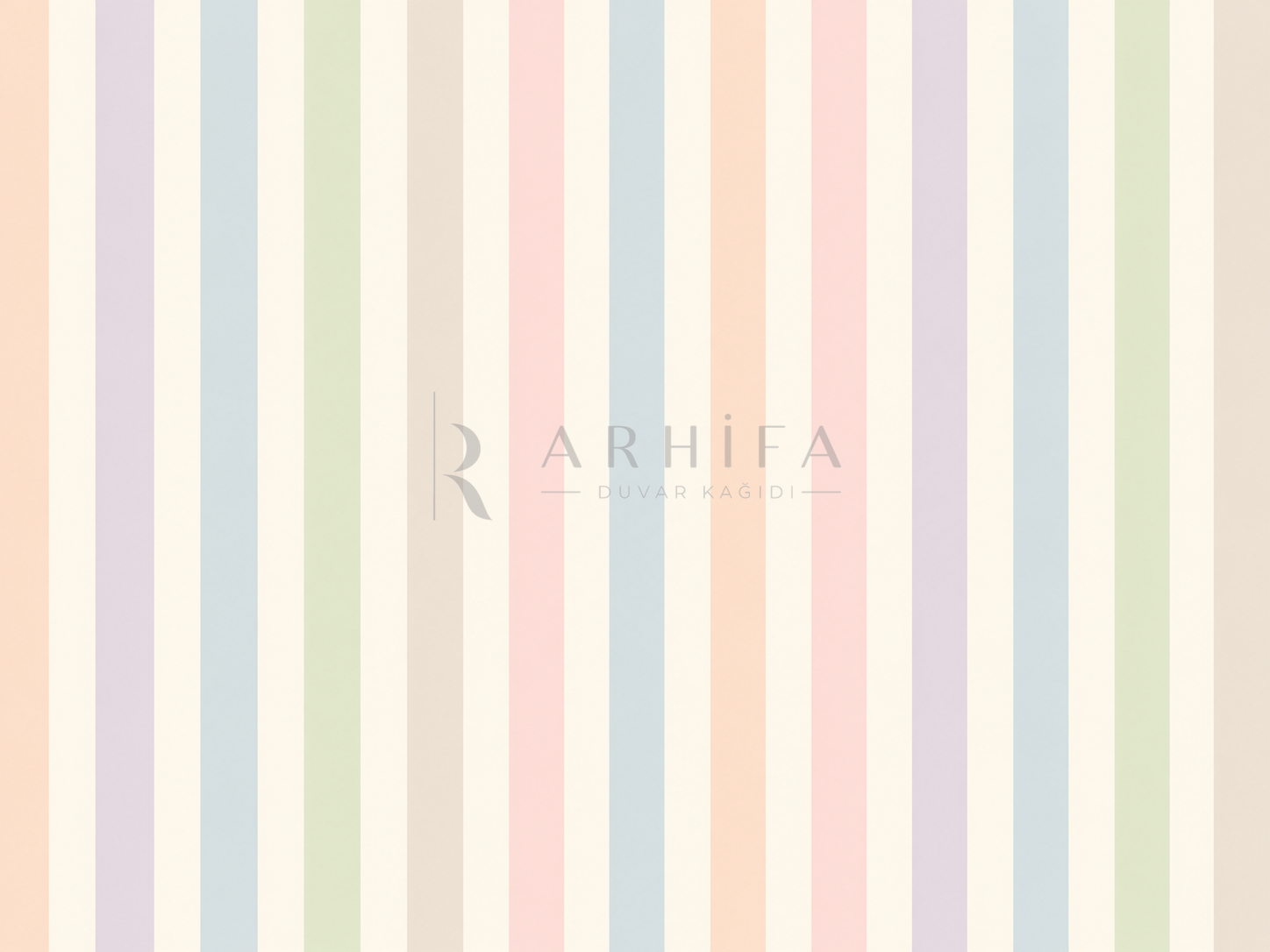 — Pastel Signature Stripes Duvar Kağıdı (KST-015) – görsel 2
