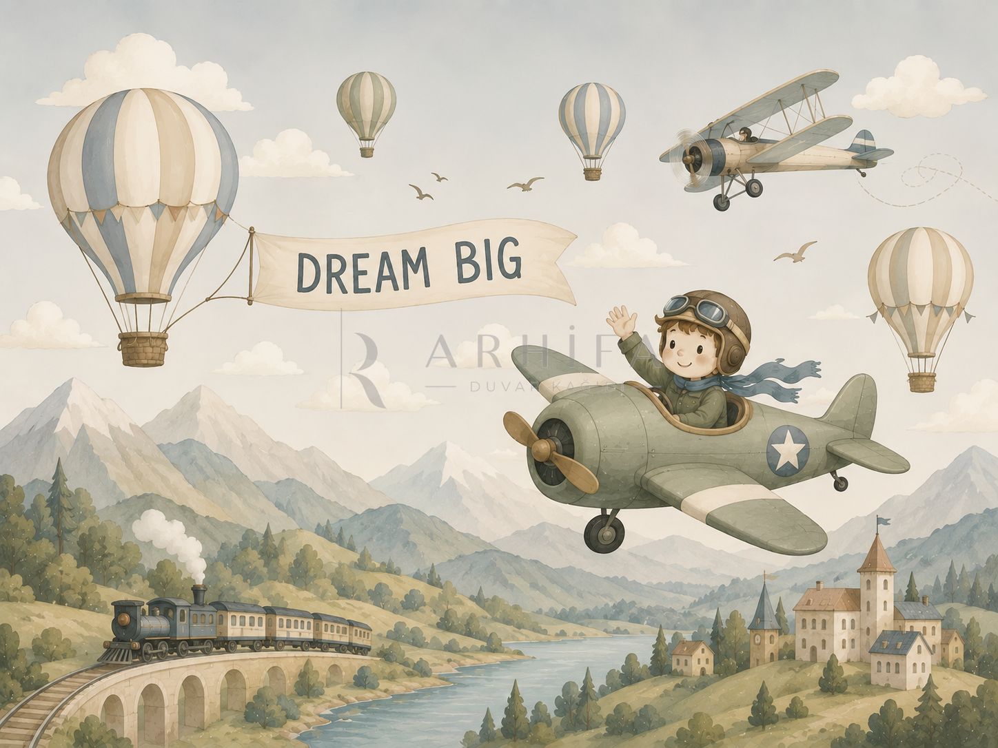 — Dream Big Duvar Kağıdı (LEX-014) – görsel 2
