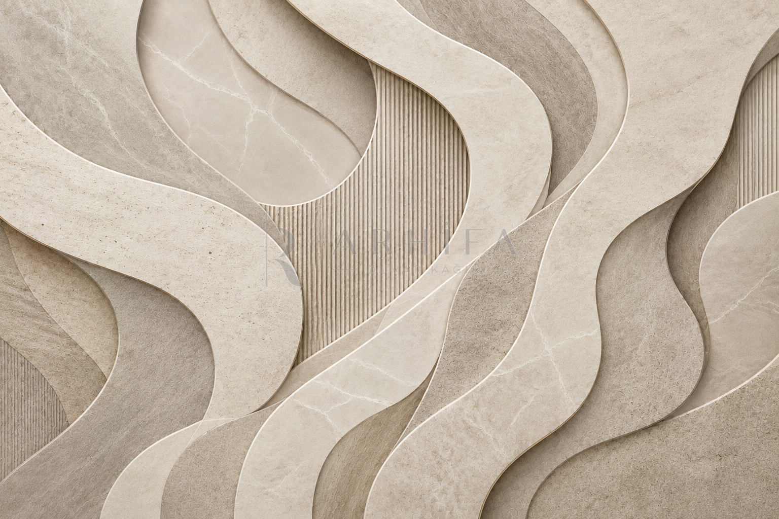 Architectural Flow Duvar Kağıdı (LH-013) – görsel 2