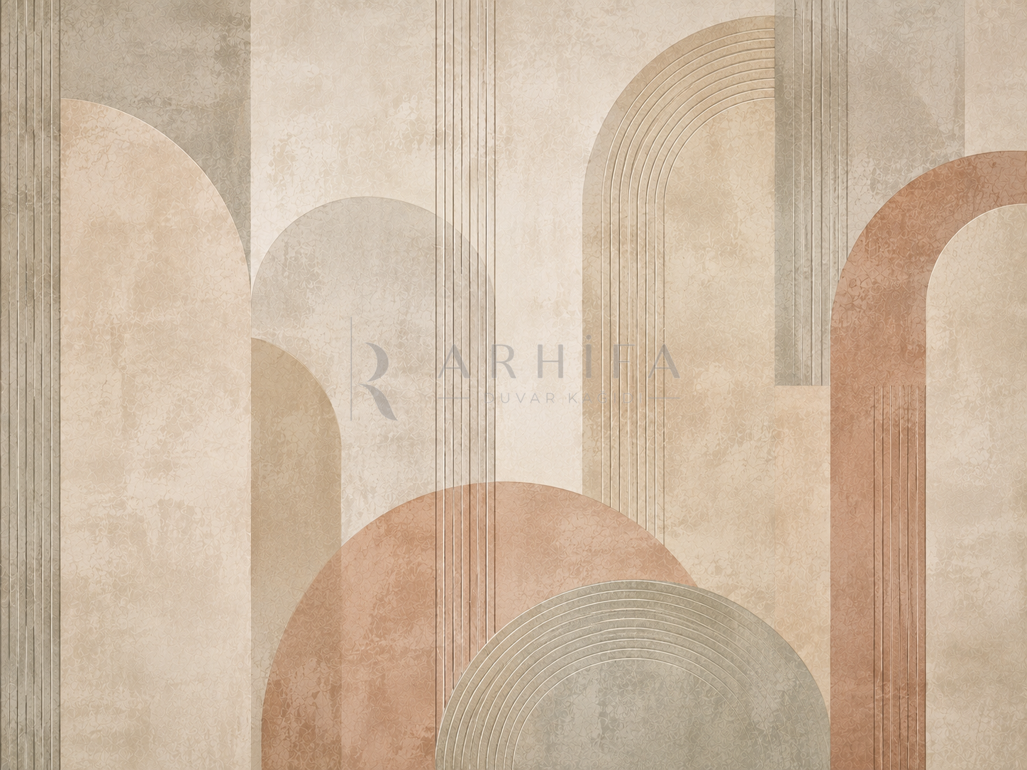 — Fresco Lines Duvar Kağıdı (MF-011) – görsel 2