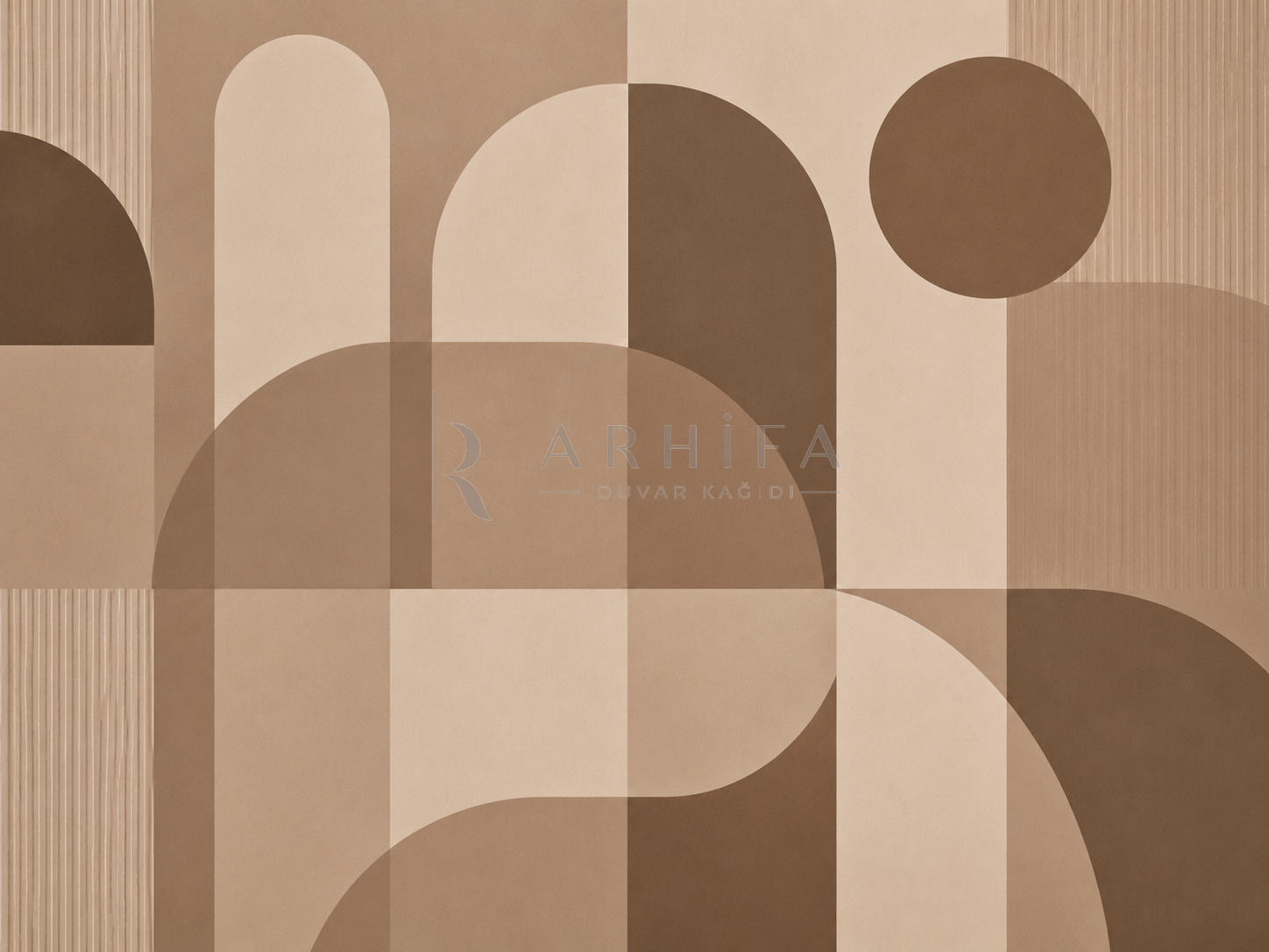 — Mocha Soft Intersections Duvar Kağıdı (MGM-011) – görsel 2