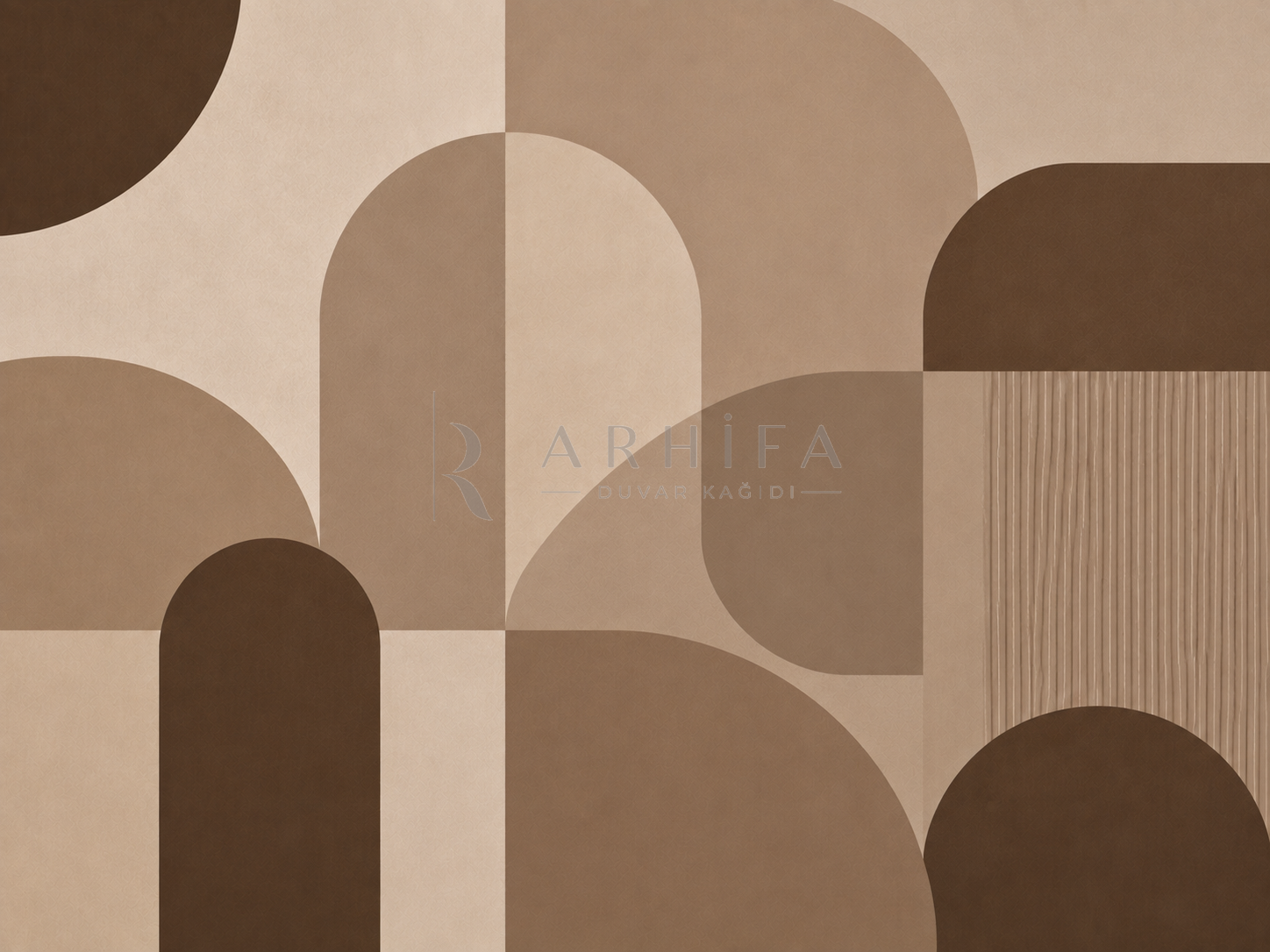 — Mocha Soft Intersections Duvar Kağıdı (MGM-011A) – görsel 2