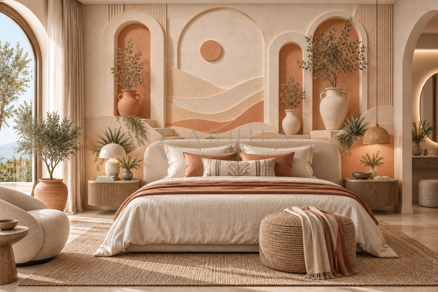 Villa Breeze - Dokulu Duvar Kağıdı (MR-009) görsel
