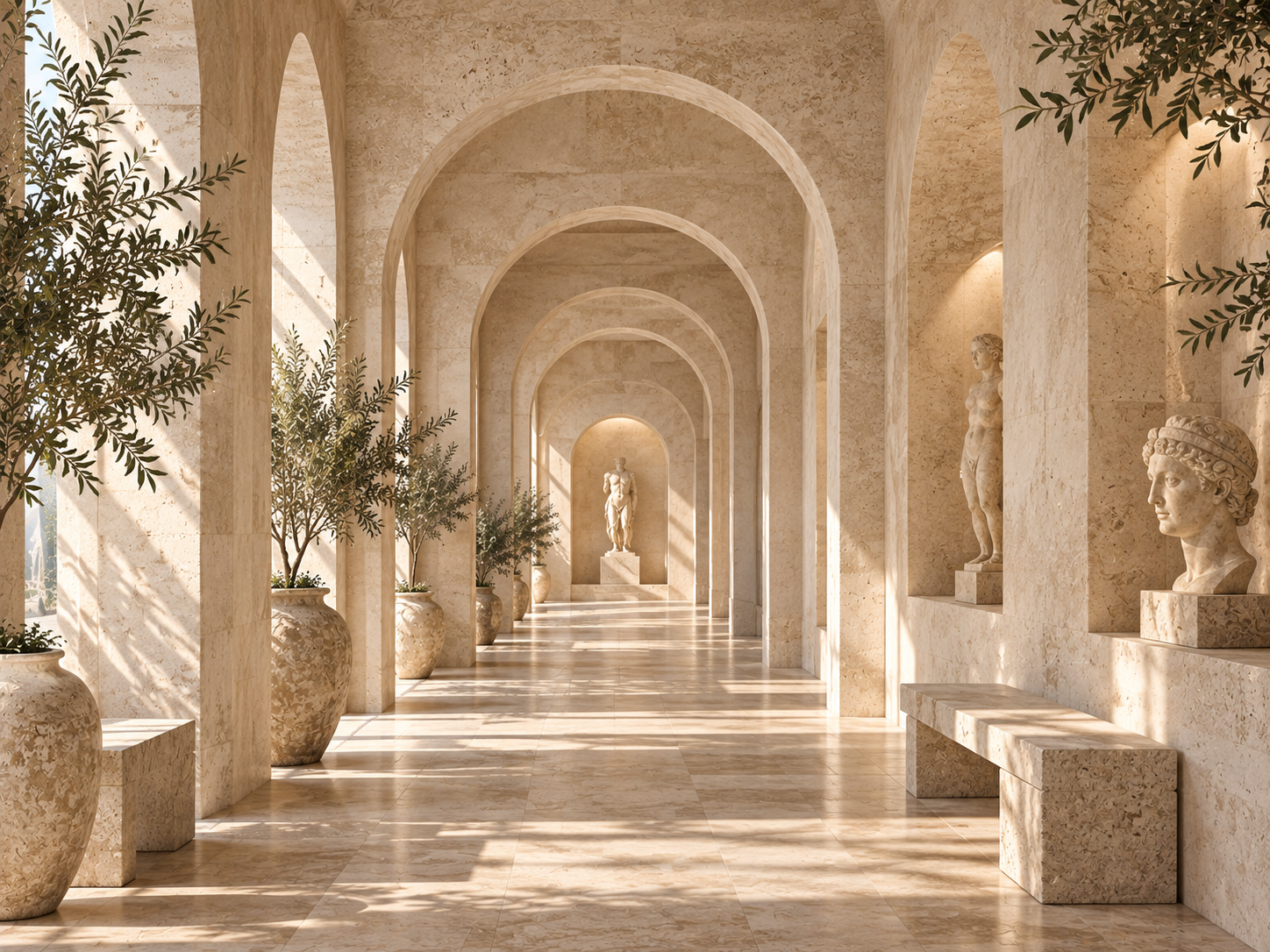 Limestone Gallery Duvar Kağıdı (AI-008) – görsel 3