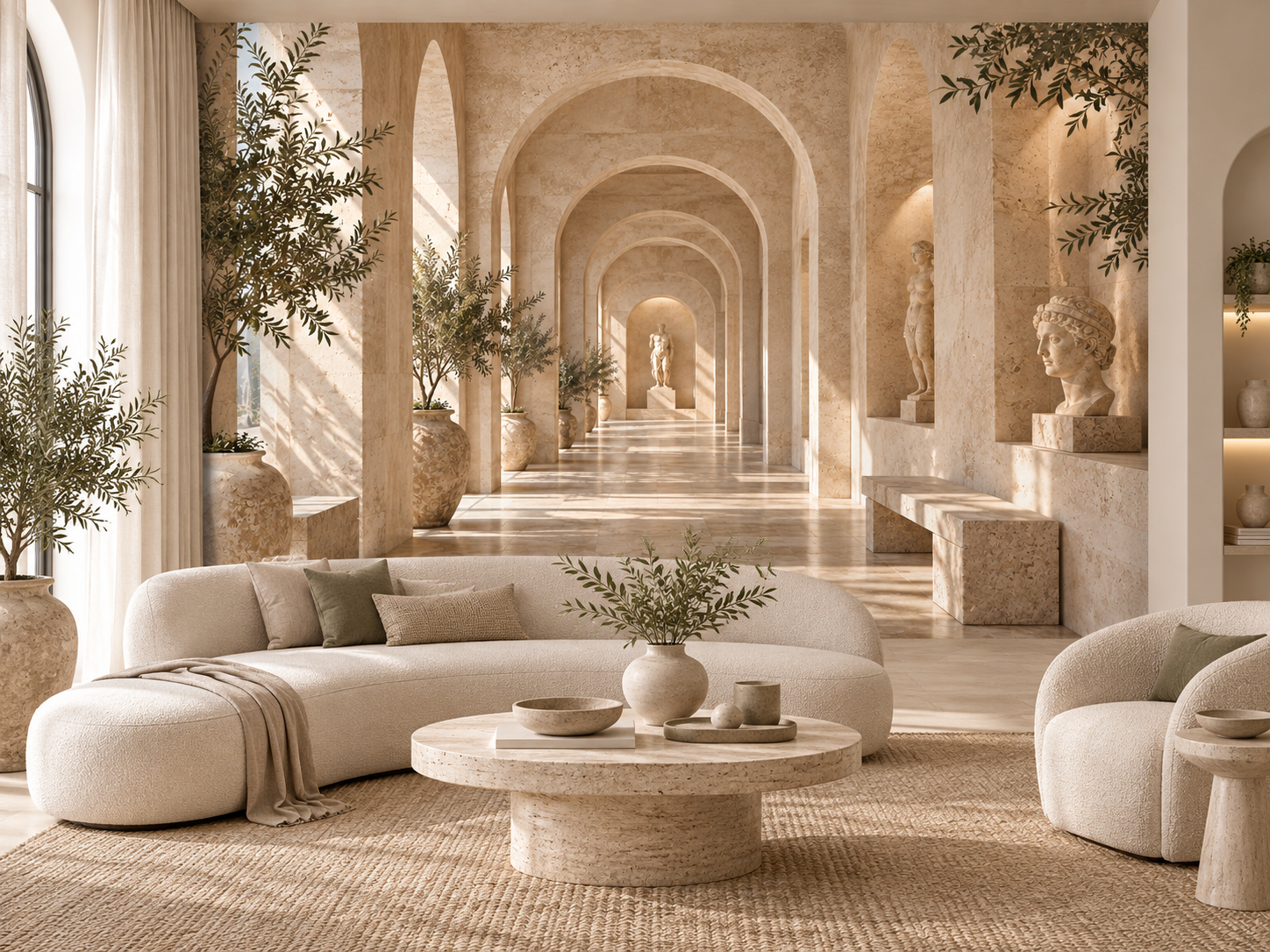 Limestone Gallery Duvar Kağıdı (AI-008) – görsel 2