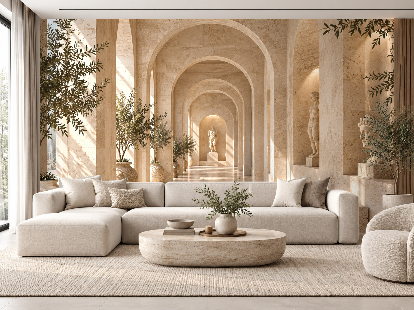 Limestone Gallery Duvar Kağıdı (AI-008) – görsel 1