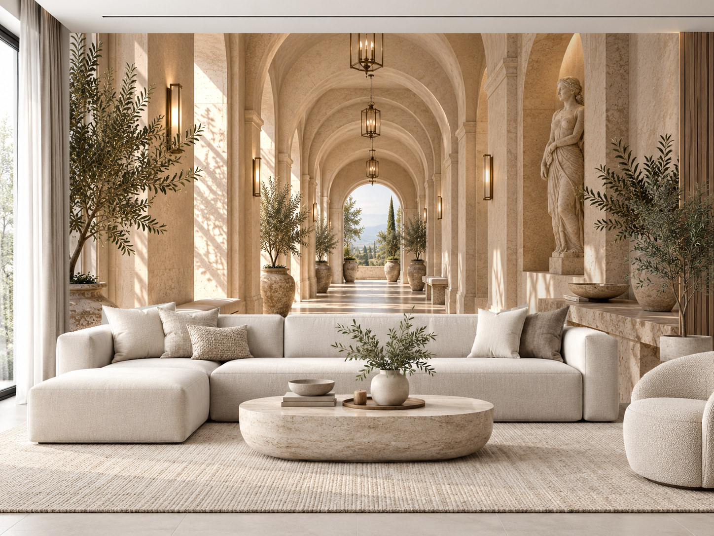 Quiet Luxury Passage Duvar Kağıdı (AI-012) – görsel 1
