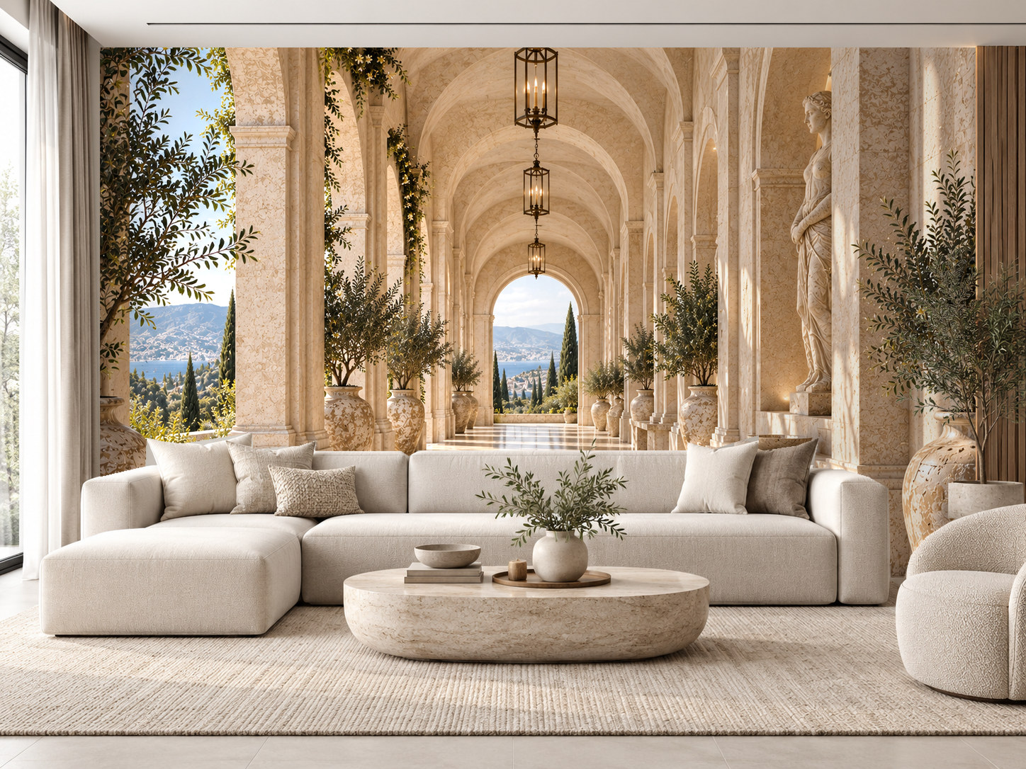 Architectural Perspective Duvar Kağıdı (AI-014) – görsel 1