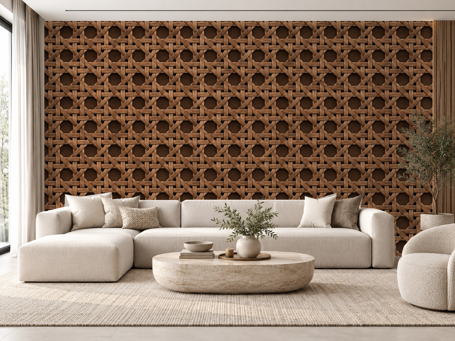 Walnut Cane Duvar Kağıdı (HZR-008) – görsel 1