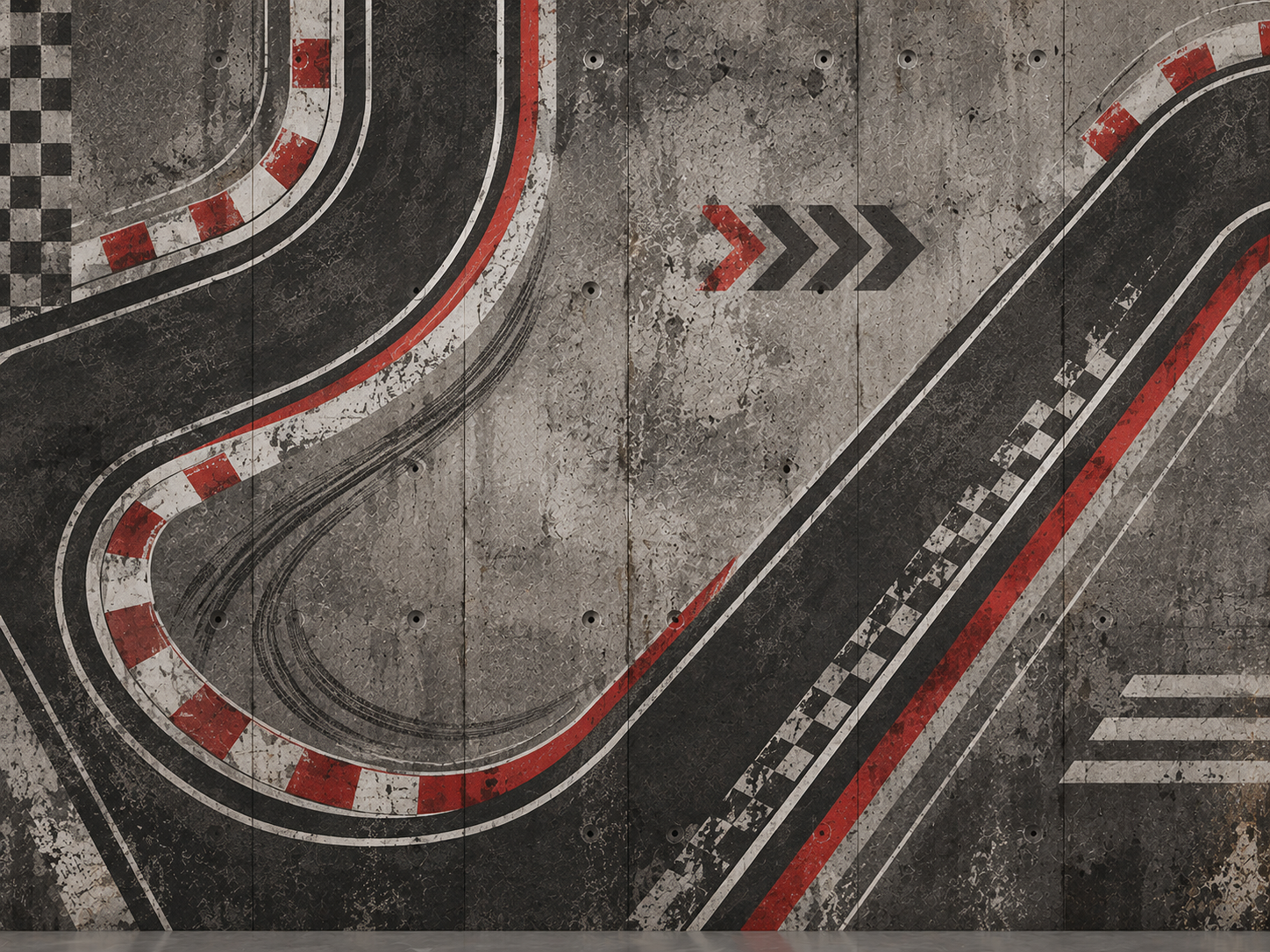 Racing Circuit Duvar Kağıdı (MY-005) – görsel 2