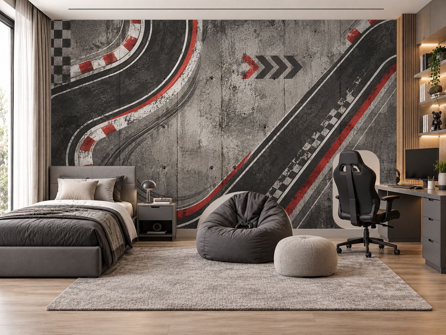 Racing Circuit Duvar Kağıdı (MY-005) – görsel 1