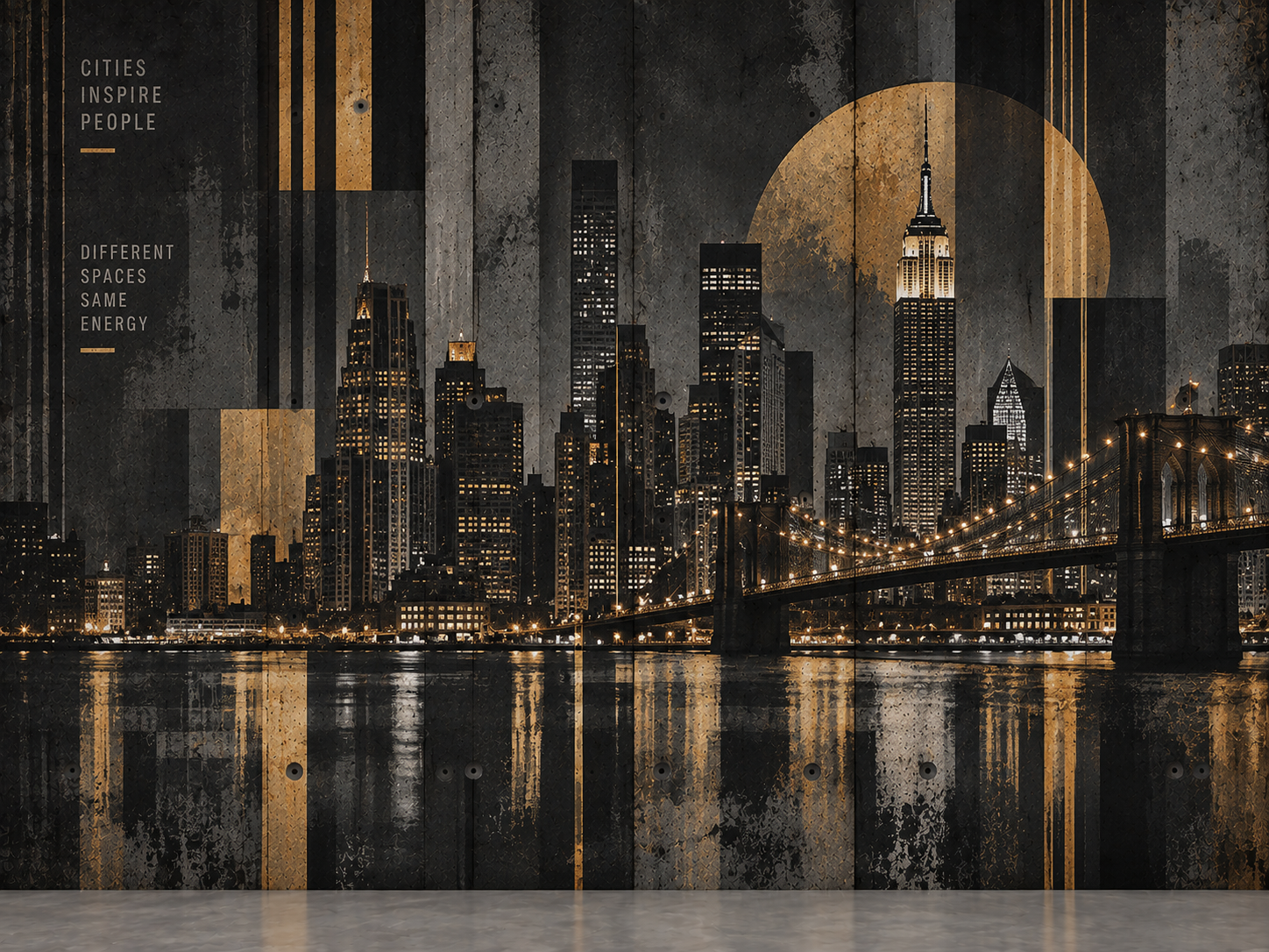 Midnight City Loft Duvar Kağıdı (MY-014) – görsel 3