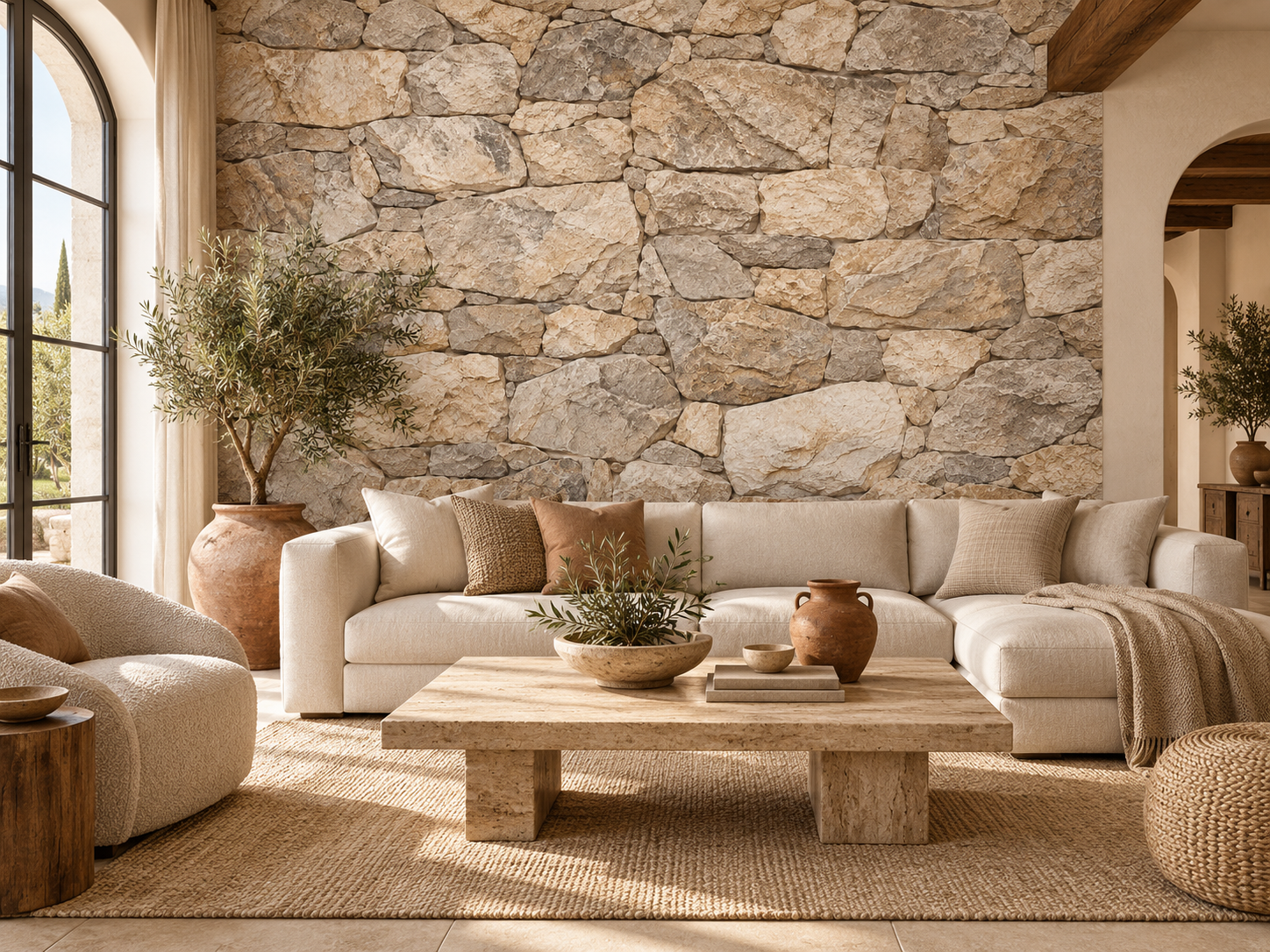 Natural Stone Wall Duvar Kağıdı (SE-001) – görsel 2