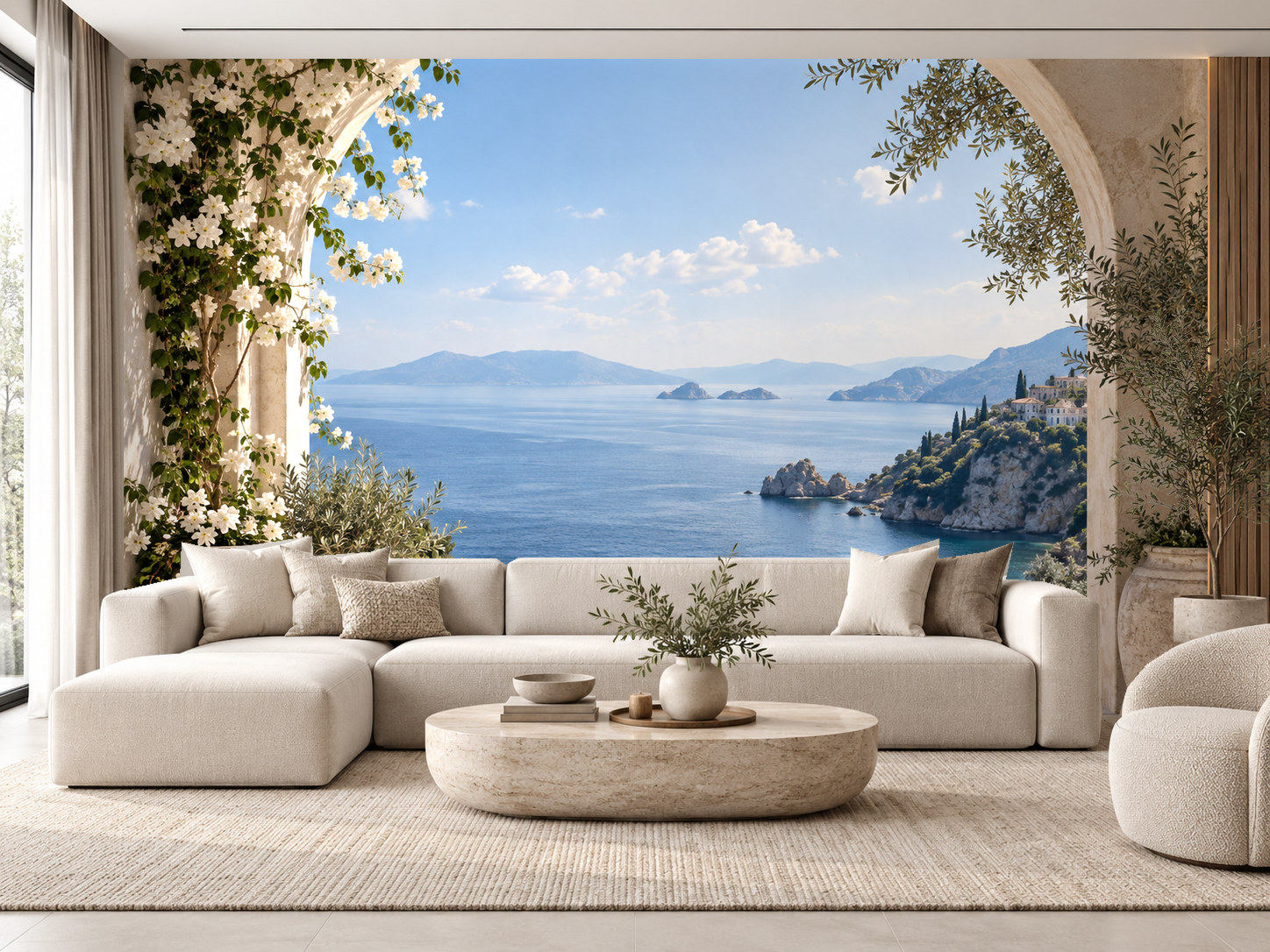Aegean Sea View Duvar Kağıdı (SE-012) – görsel 1