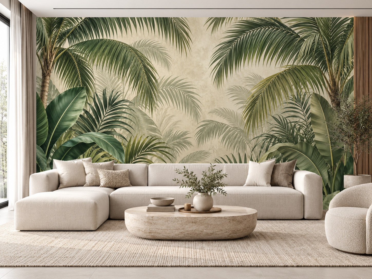 Tropical Palm Wall Duvar Kağıdı (SE-013) – görsel 1
