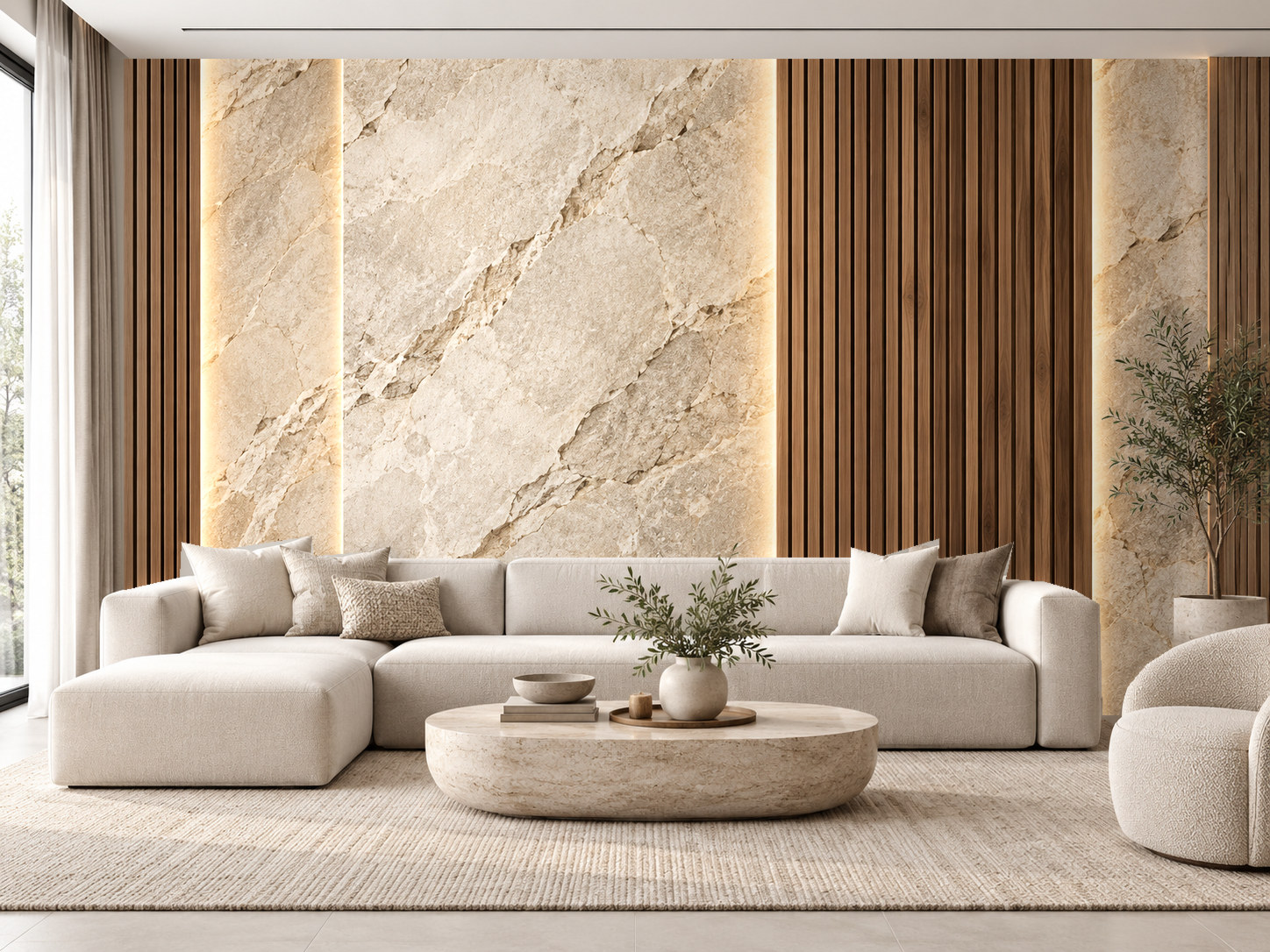 Stone & Wood Signature Duvar Kağıdı (SE-015) – görsel 1