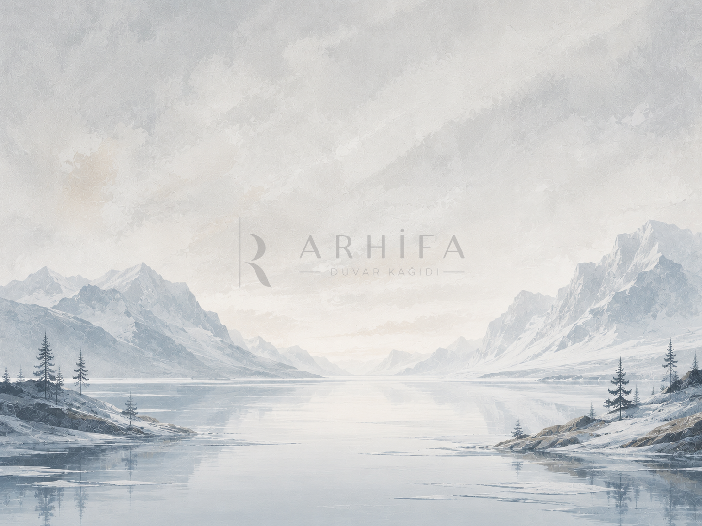 — Frozen Horizon Duvar Kağıdı (NL-003) – görsel 2