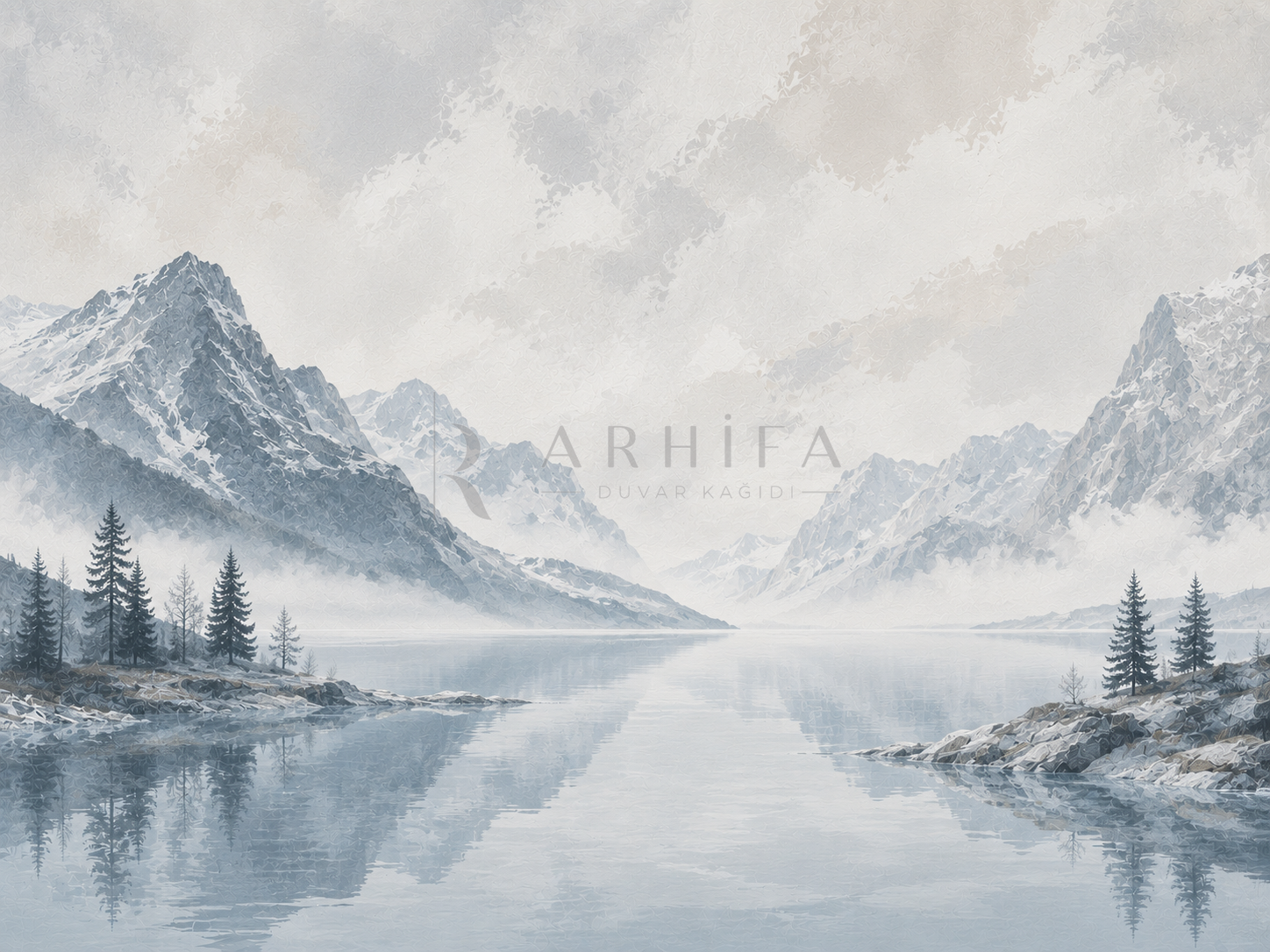 — Arctic Lake Duvar Kağıdı (NL-005) – görsel 2