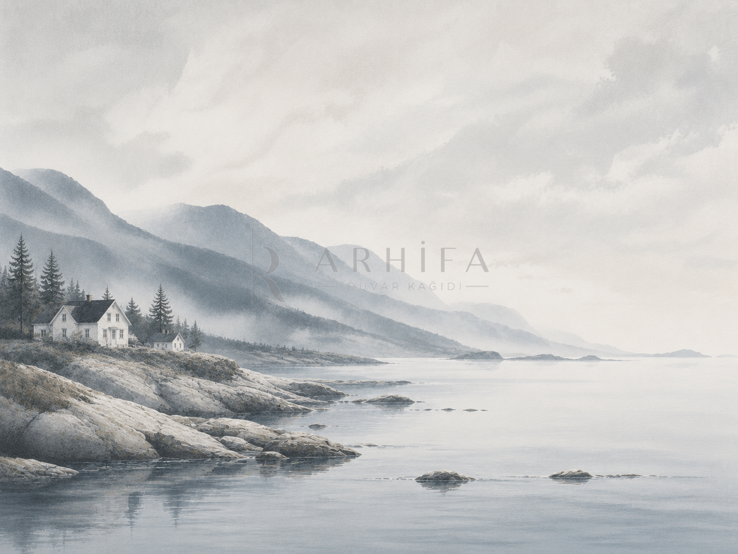 — Northern Coast Duvar Kağıdı (NL-008) – görsel 2