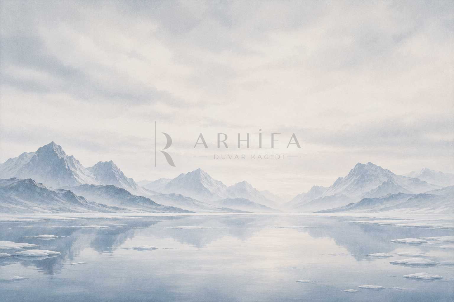 — Ice Horizon Duvar Kağıdı (NL-012) – görsel 2