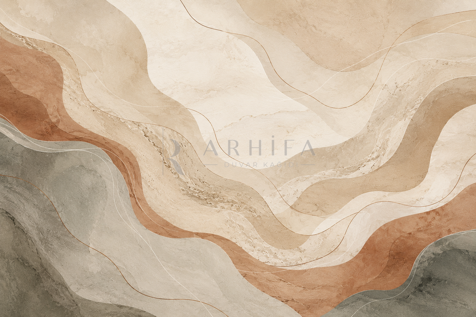 Flowing Earth Duvar Kağıdı (OA-001) – görsel 2