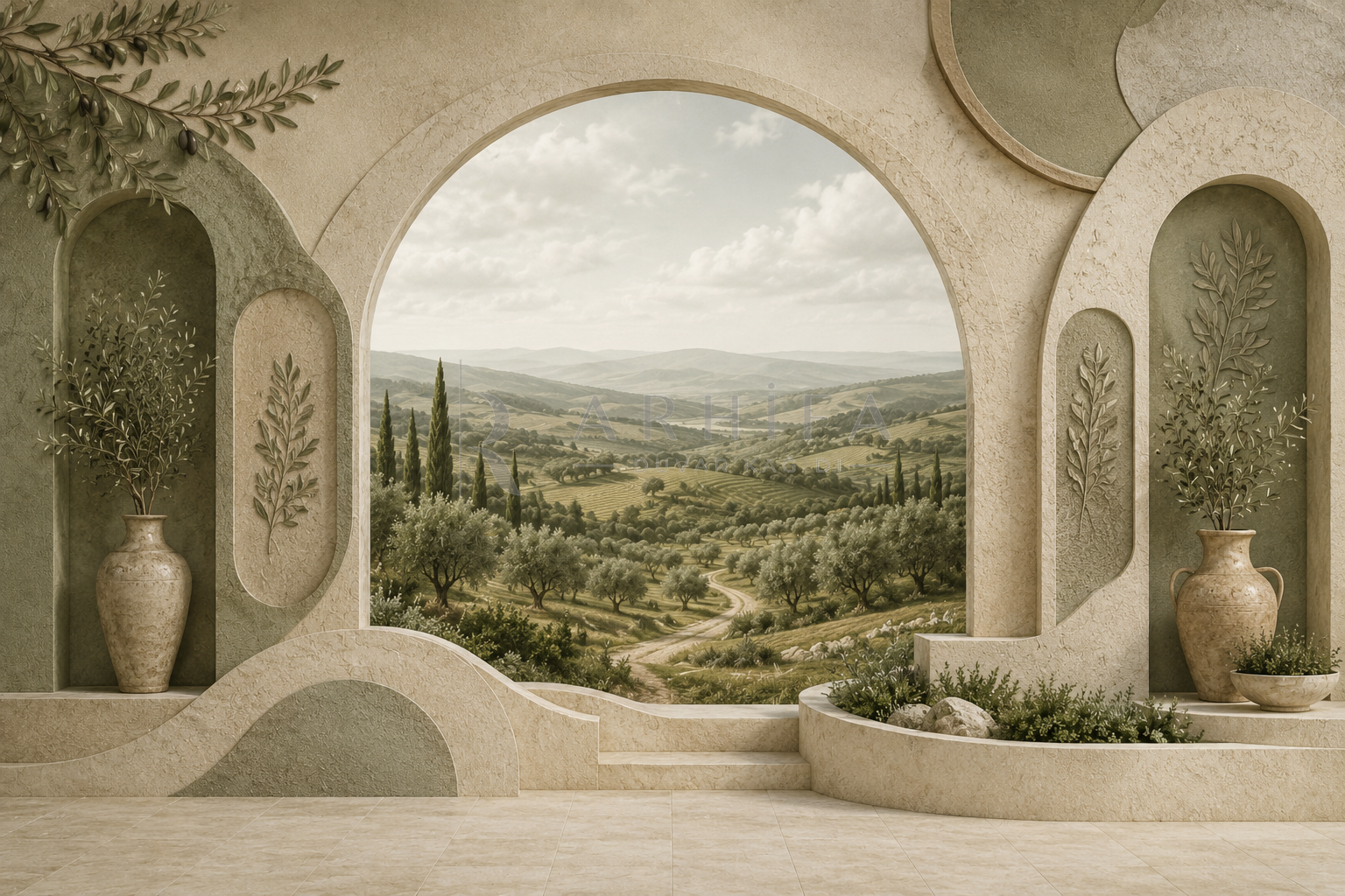 Olive Vista Duvar Kağıdı (OLV-002) – görsel 2