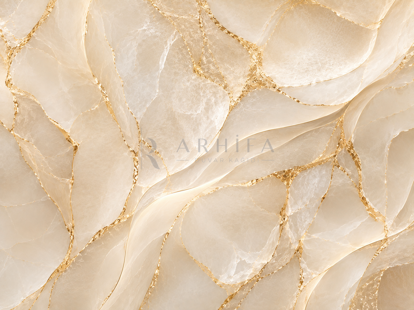 — Golden Veins Duvar Kağıdı (OP-008) – görsel 2