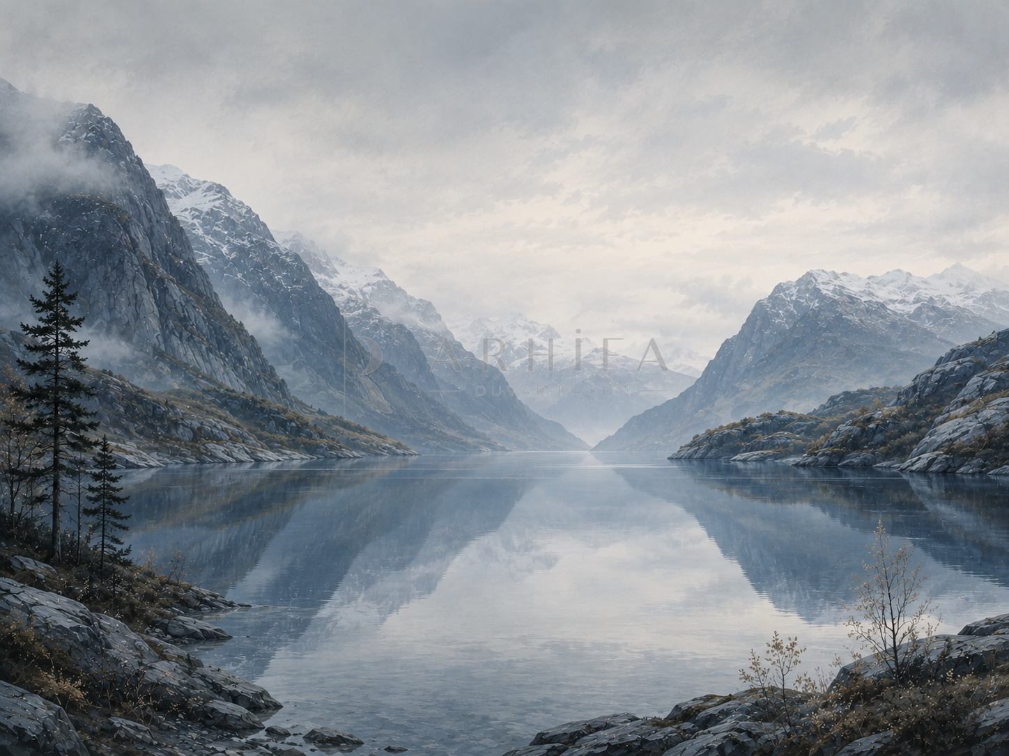 — Nordic Fjord Duvar Kağıdı (PN-004) – görsel 2