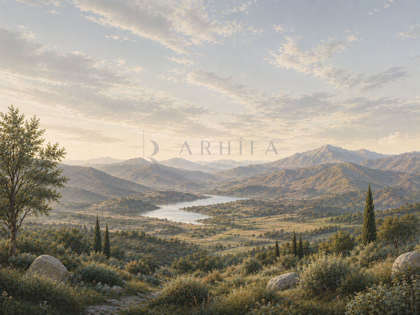 — Panoramic Signature Duvar Kağıdı (PN-015) – görsel 2