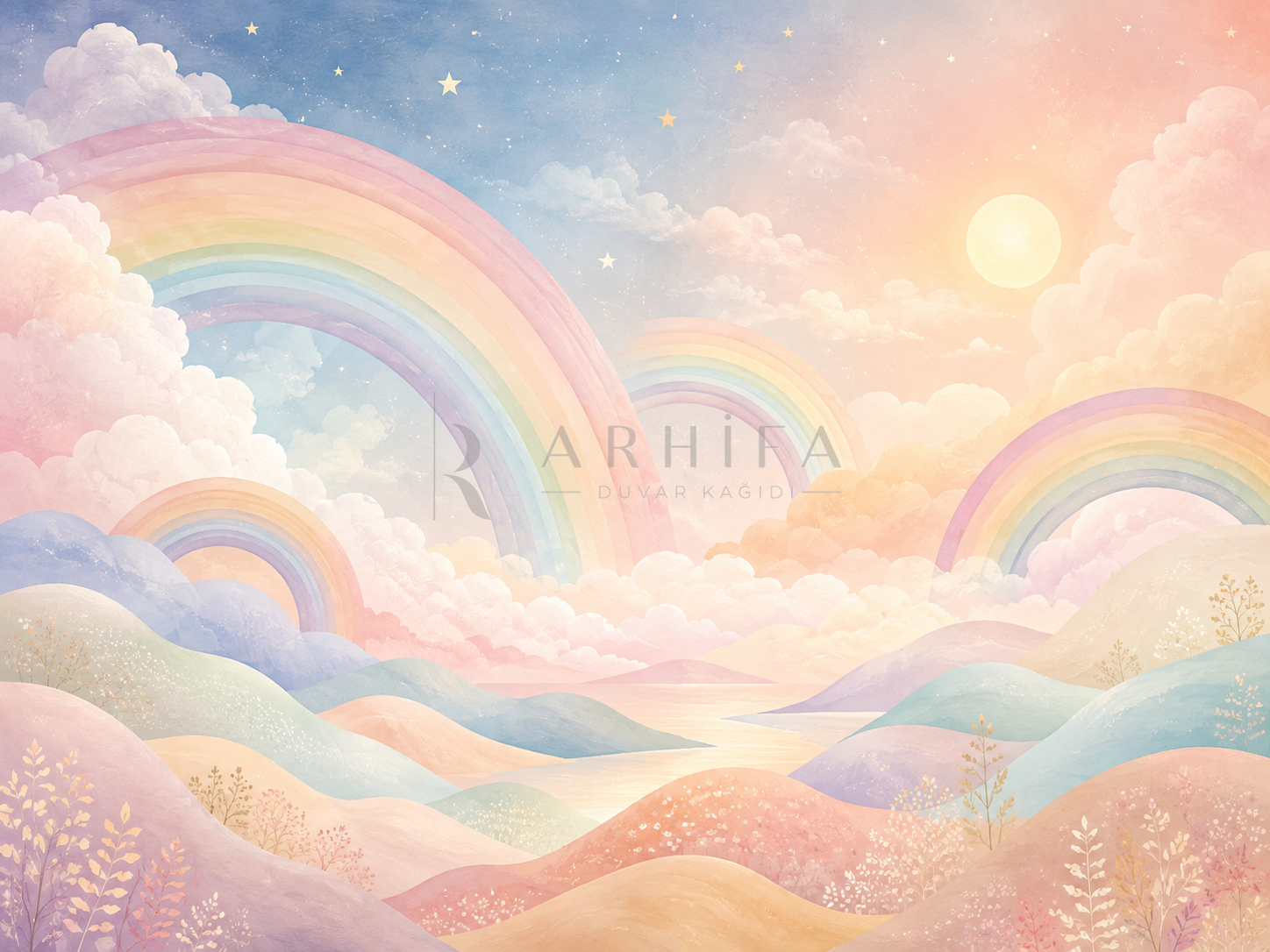 Rainbow Dreams Duvar Kağıdı (RB-003) – görsel 2