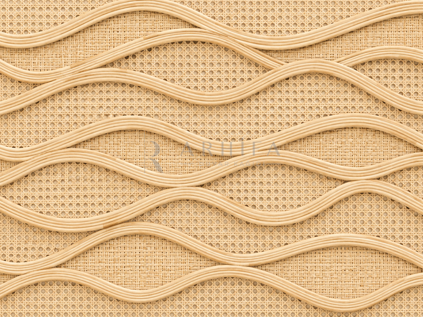 — Rattan Layers Duvar Kağıdı (RB-012A) – görsel 2