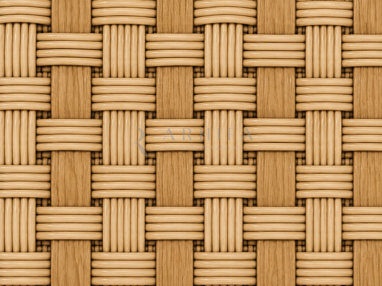 — Rattan & Oak Duvar Kağıdı (RW-001) – görsel 2