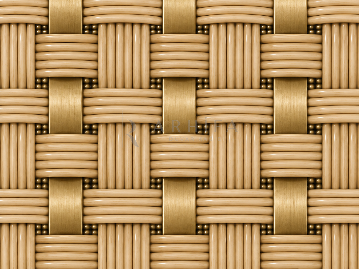 — Cane & Brass Duvar Kağıdı (RW-002A) – görsel 2