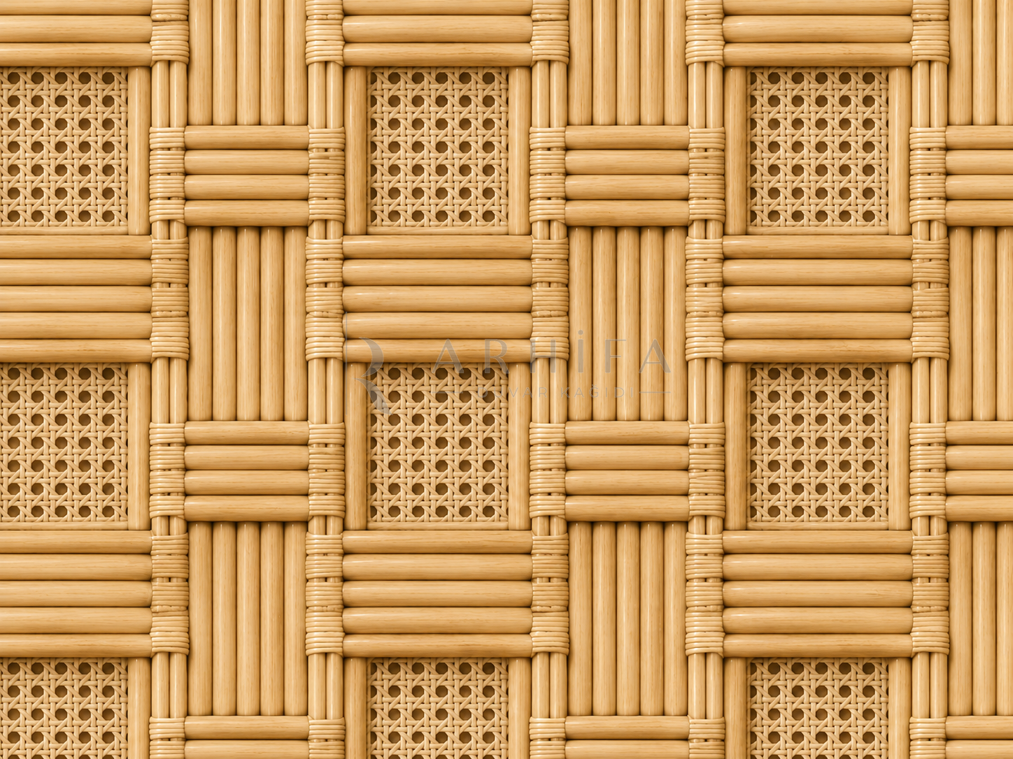 — Rattan Relief Duvar Kağıdı (RW-008) – görsel 2