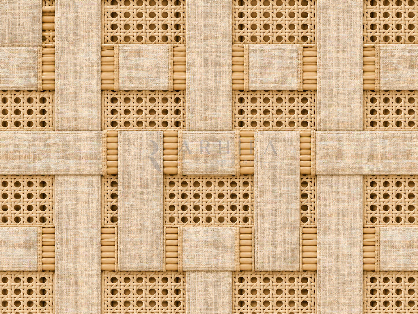 — Linen Cane Duvar Kağıdı (RW-011) – görsel 2