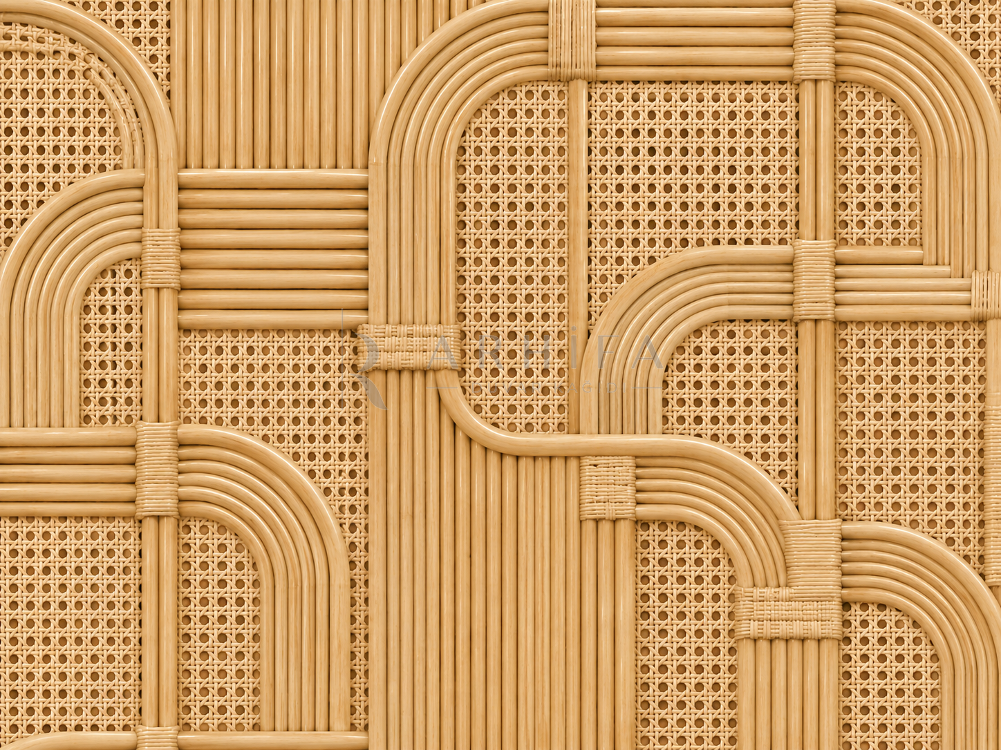— Sculpted Rattan Duvar Kağıdı (RW-012) – görsel 2