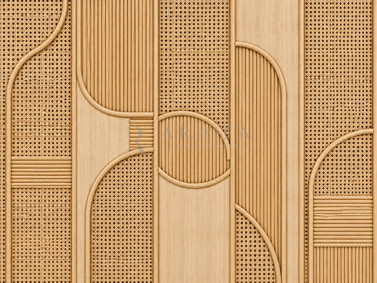 — Rattan Panel Signature Duvar Kağıdı (RW-015) – görsel 2