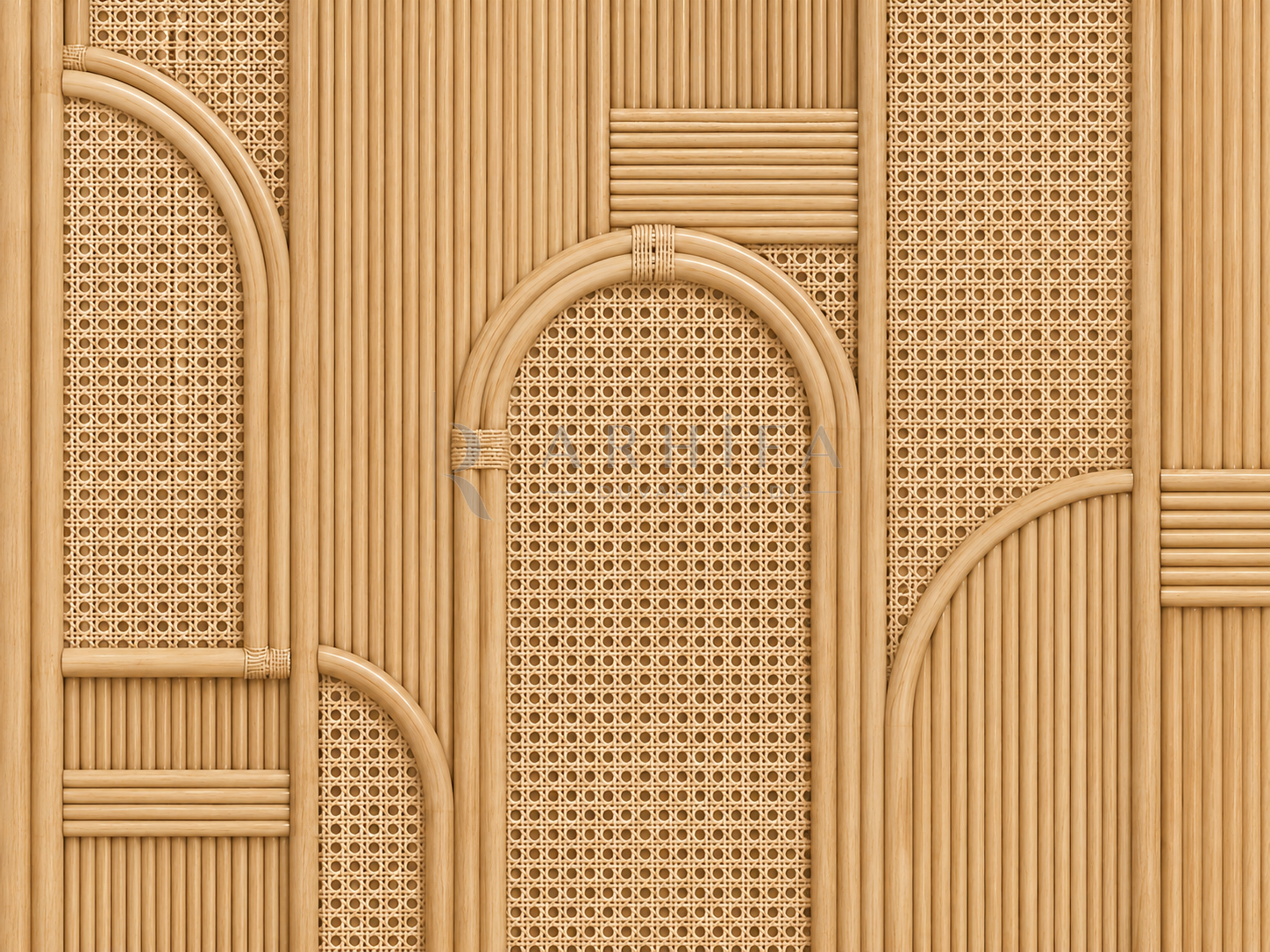— Rattan Panel Signature Duvar Kağıdı (RW-015A) – görsel 2