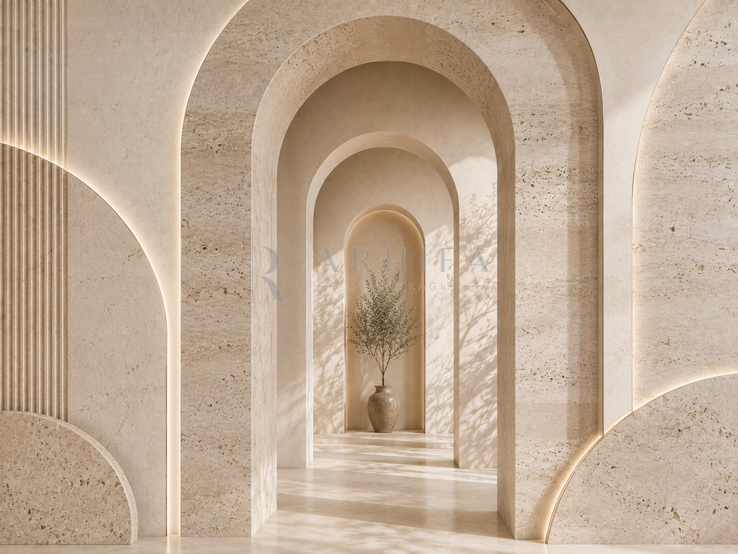 — Stone Passage Duvar Kağıdı (SA-006) – görsel 2