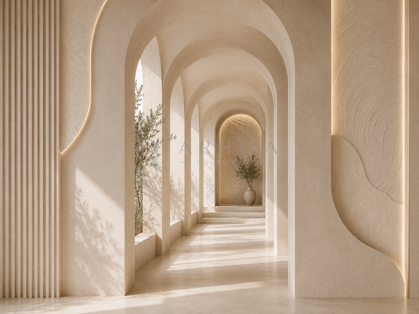 — Natural Corridor Duvar Kağıdı (SA-012) – görsel 2