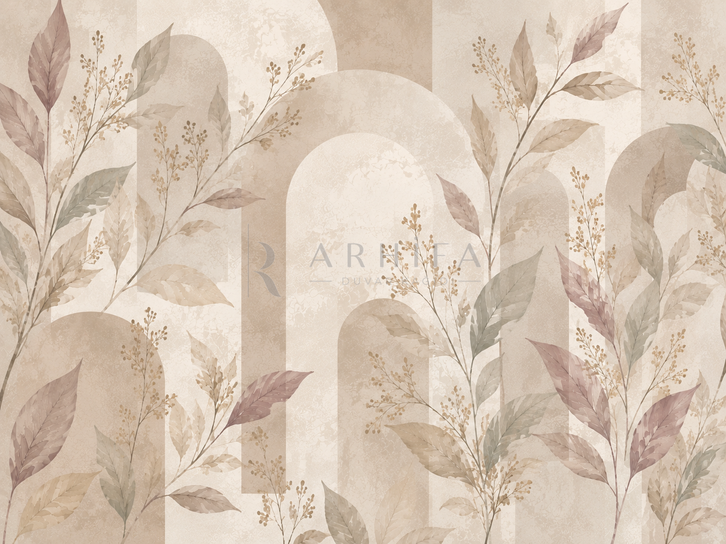 Botanical Arch - Botanik Duvar Kağıdı (SBM-003) – görsel 3