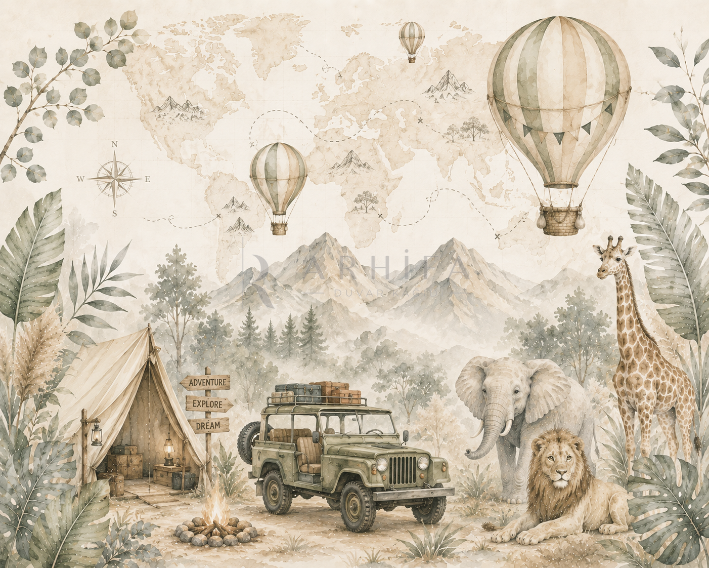 Adventure Duvar Kağıdı (SF-008) – görsel 2