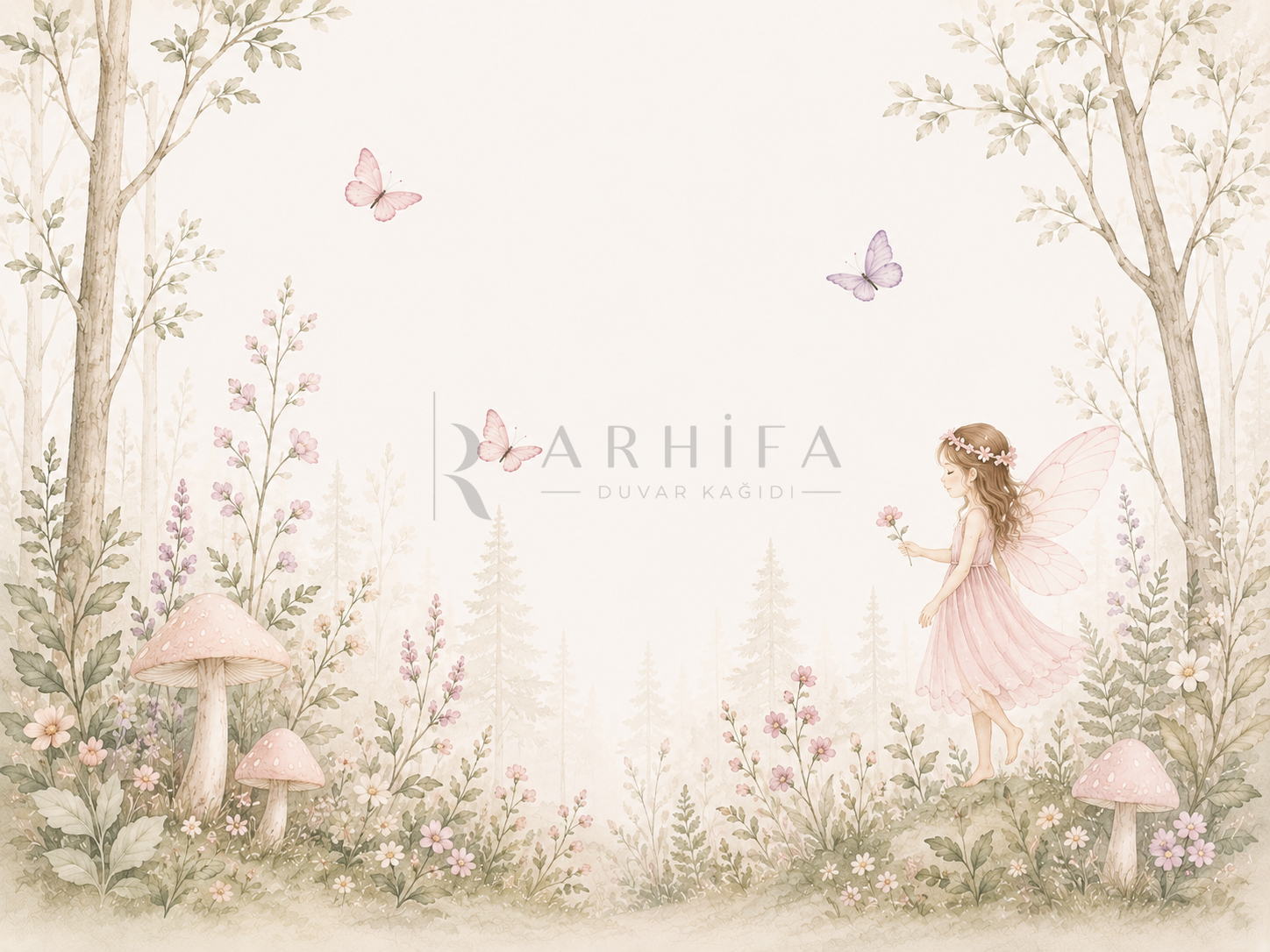 — Quiet Fairy Forest Duvar Kağıdı (SFY-007) – görsel 2