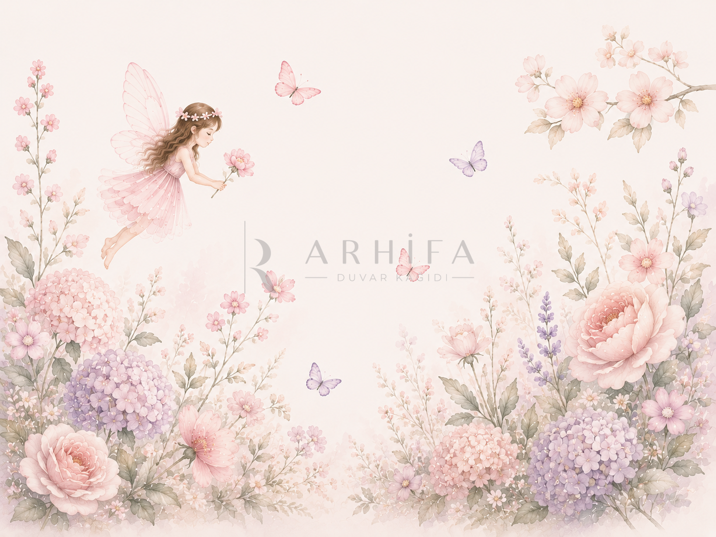 — Fairy Blossom Duvar Kağıdı (SFY-009) – görsel 2