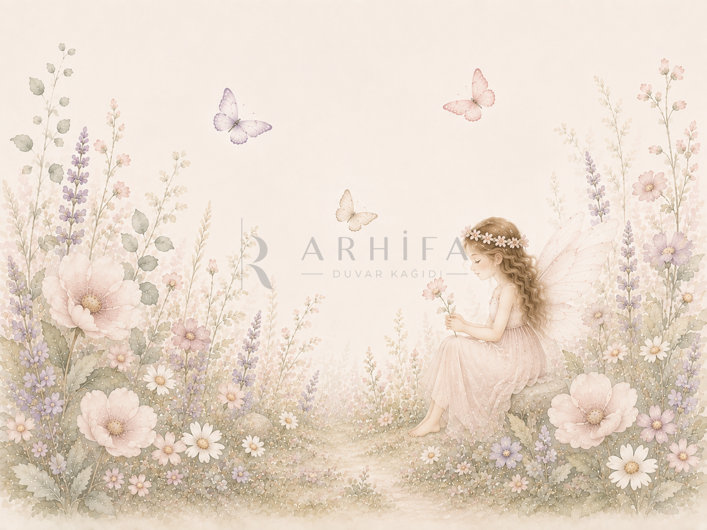 — Soft Fairy Signature Duvar Kağıdı (SFY-015) – görsel 2
