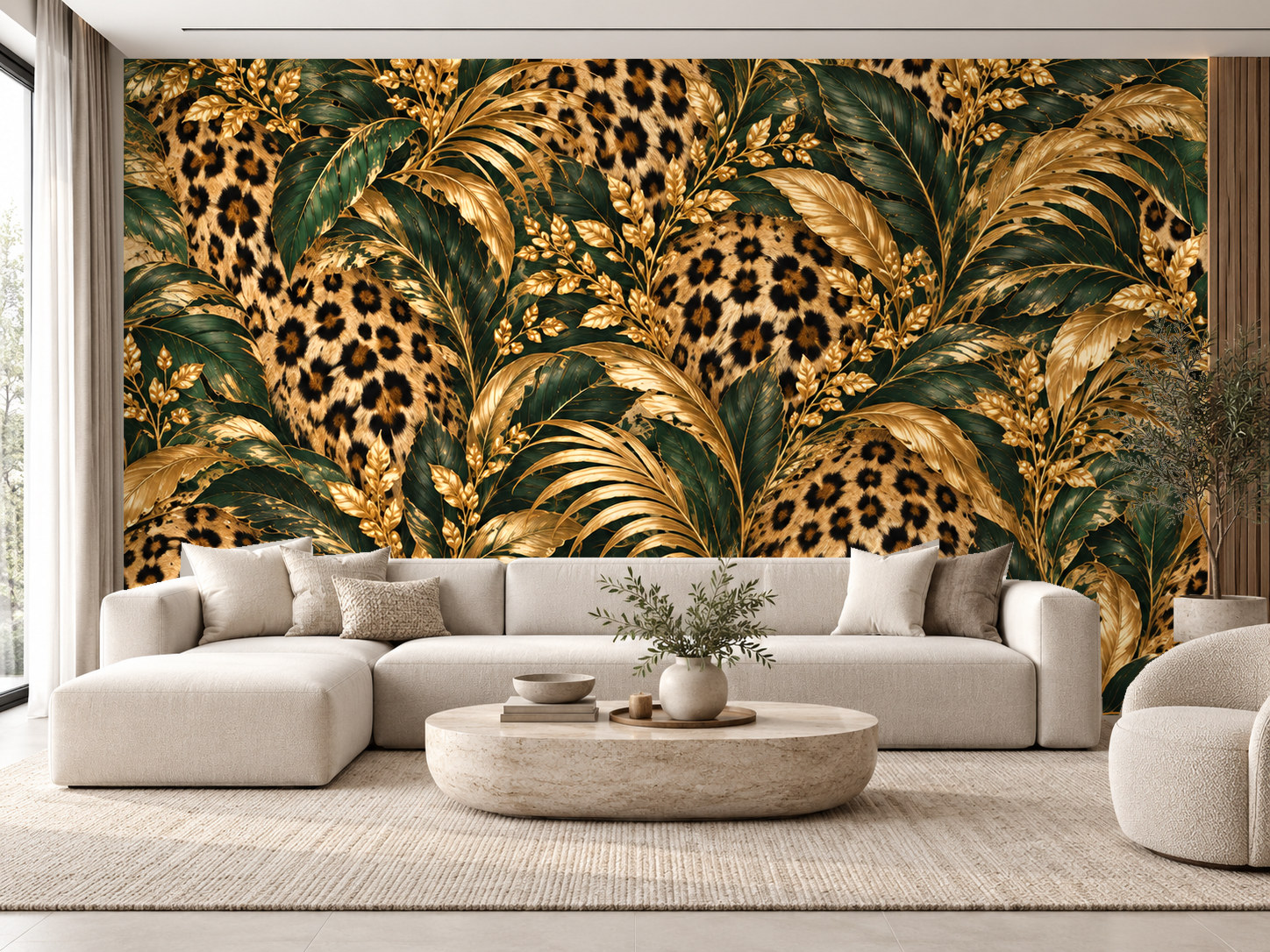 Wild Luxe Doku 3 Duvar Kağıdı (WLT-007)
