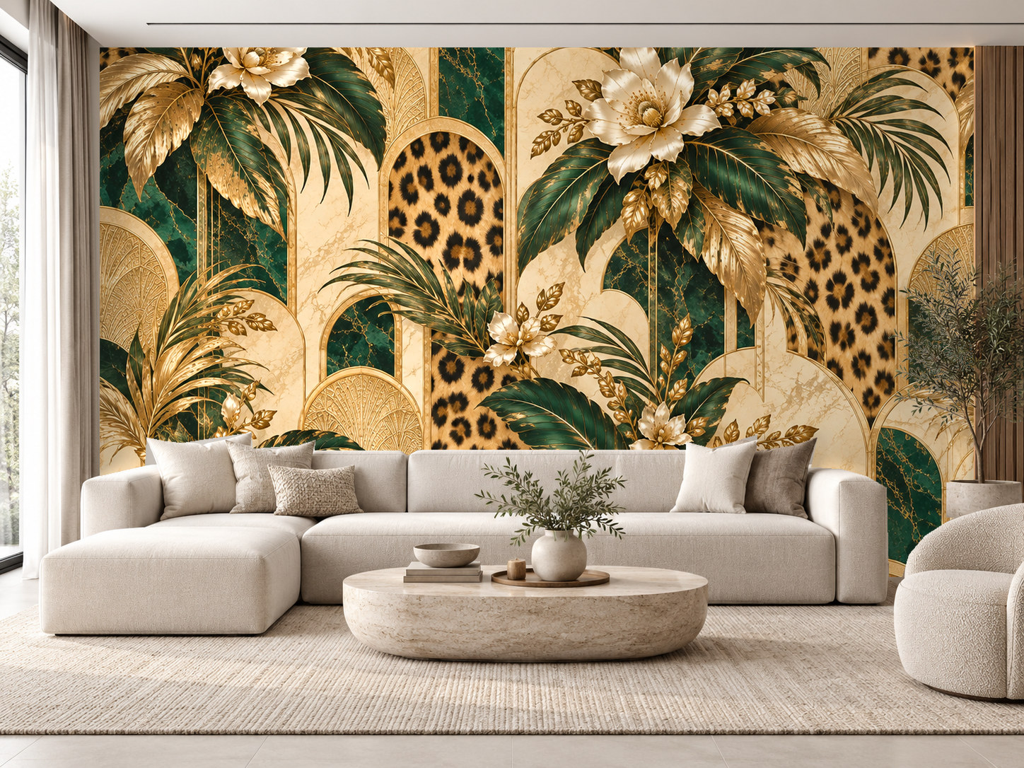 Wild Luxe Doku 9 Duvar Kağıdı (WLT-013)