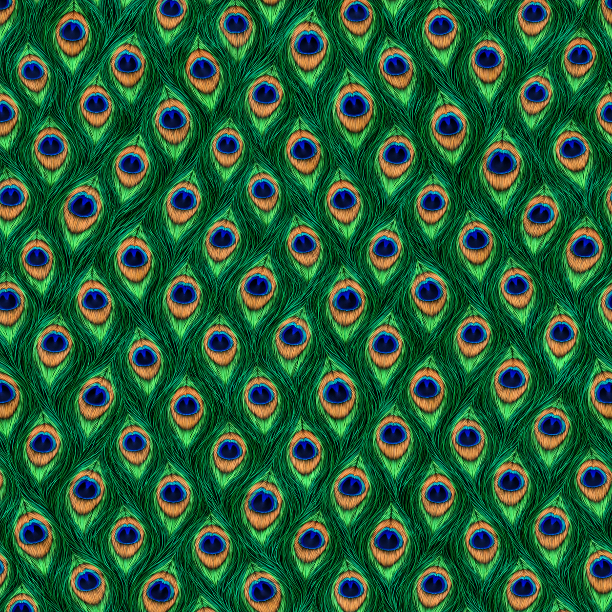Peacock Mini Duvar Kağıdı (WLT-003) – görsel 2